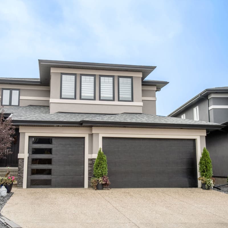 Commercial garage door installation